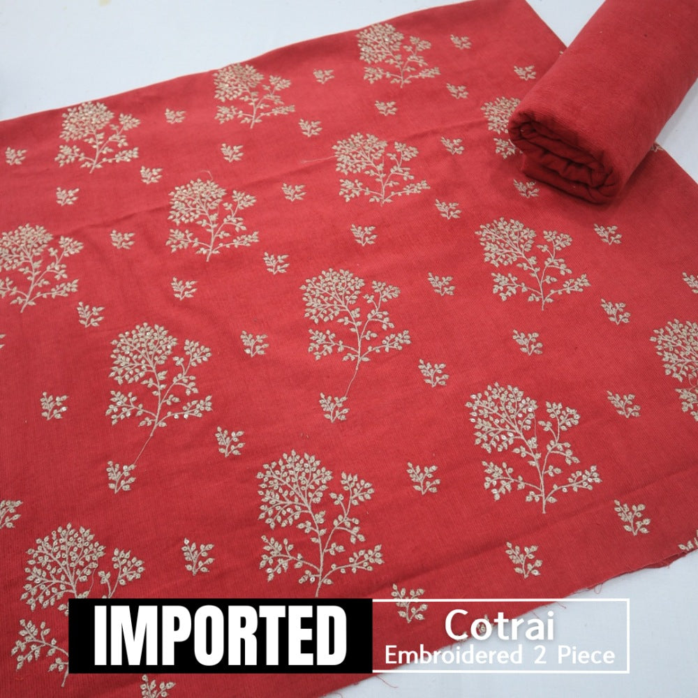Imported Cotrai Embroidered (1611-013)