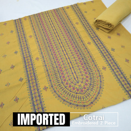 Imported Cotrai Embroidered (1611-014)