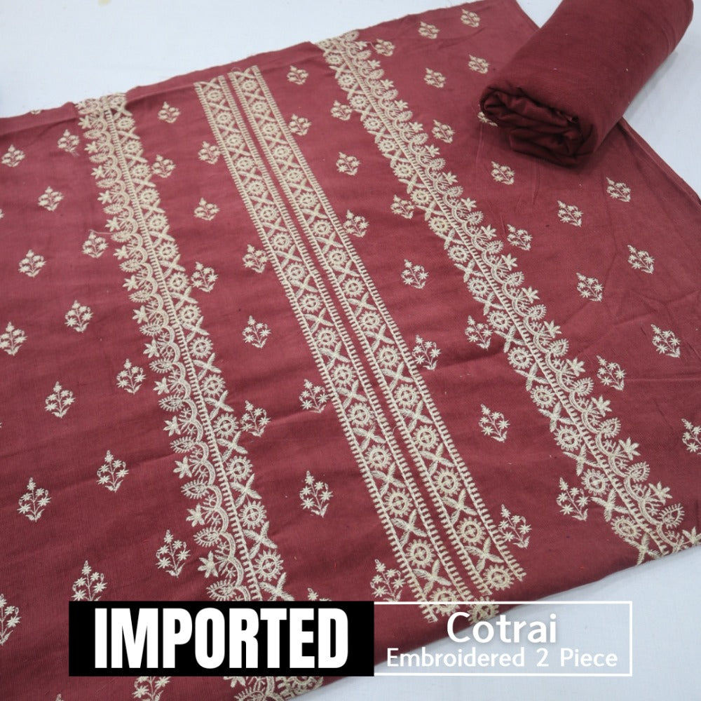 Imported Cotrai Embroidered (1611-016)