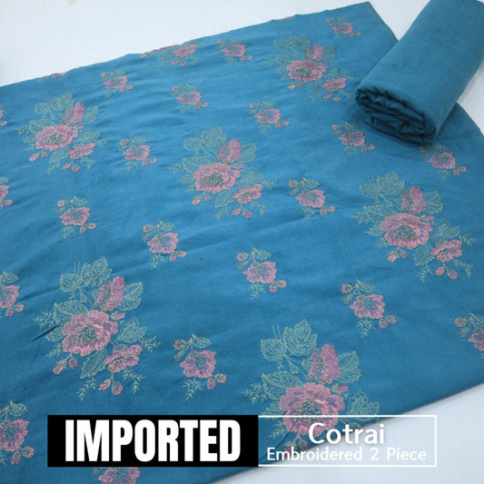 Imported Cotrai Embroidered (1611-018)