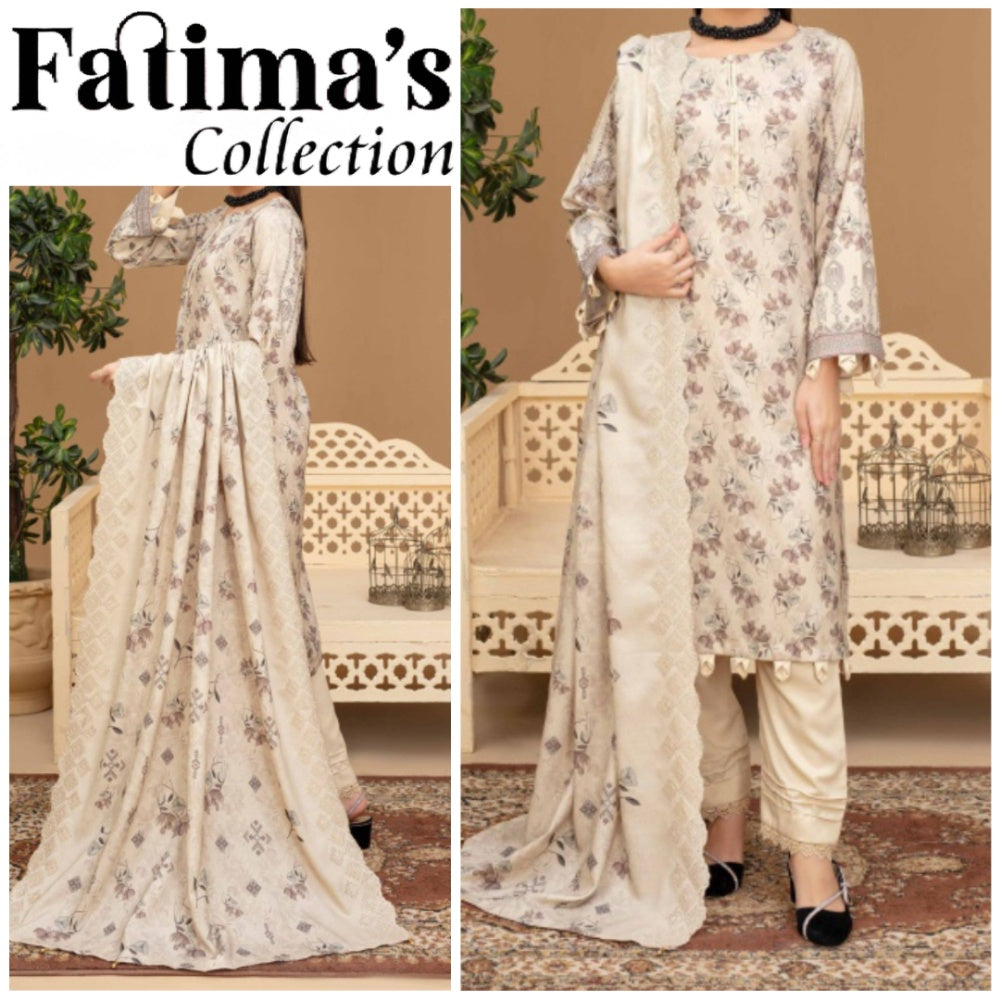 Mother Collection Peach Wool Cutwork (1617-005)