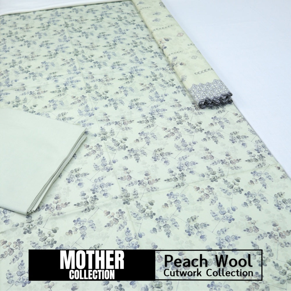 Mother Collection Peach Wool Cutwork (1617-009)