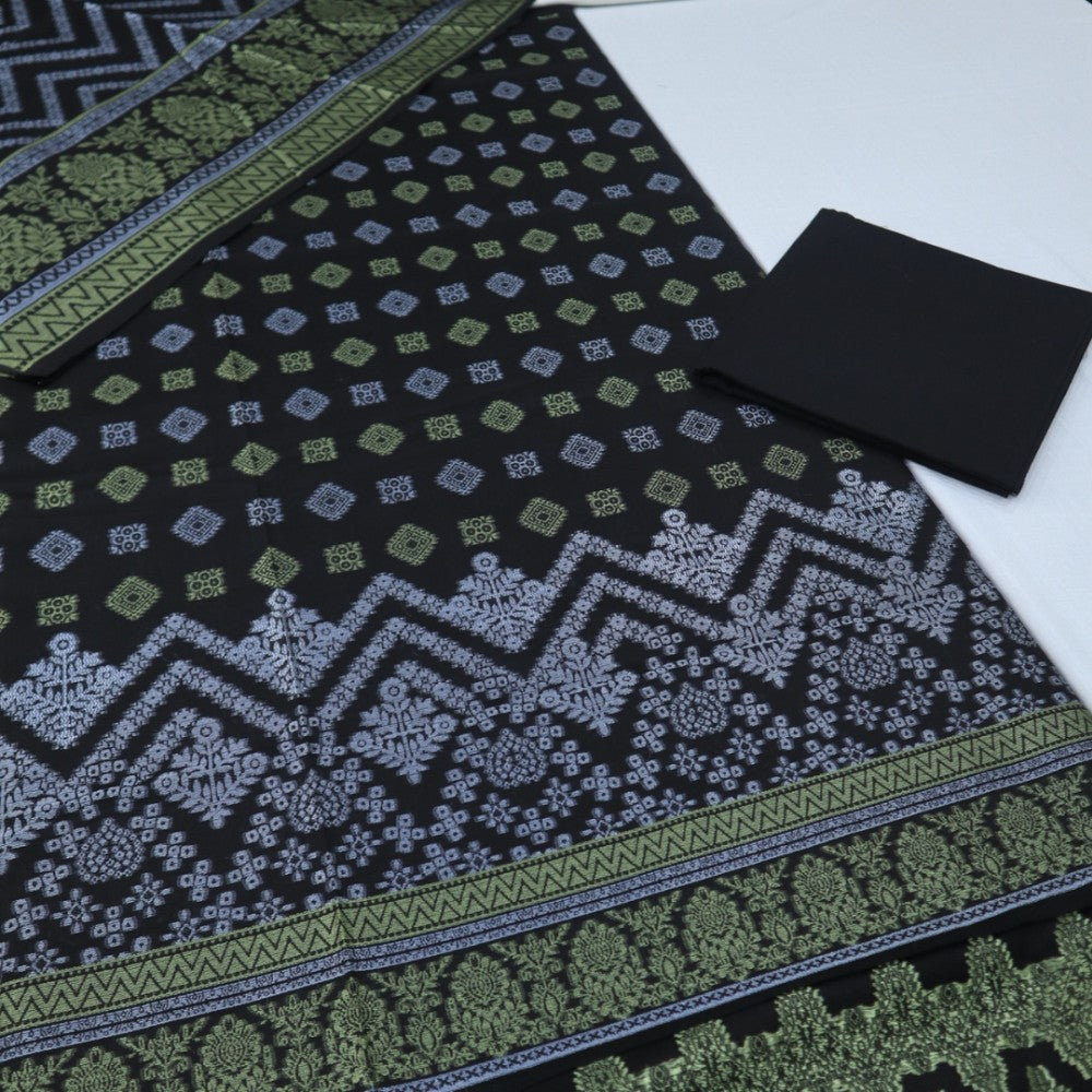 Bana Dora Jacquard Lawn by Meko Textile (1631-001)