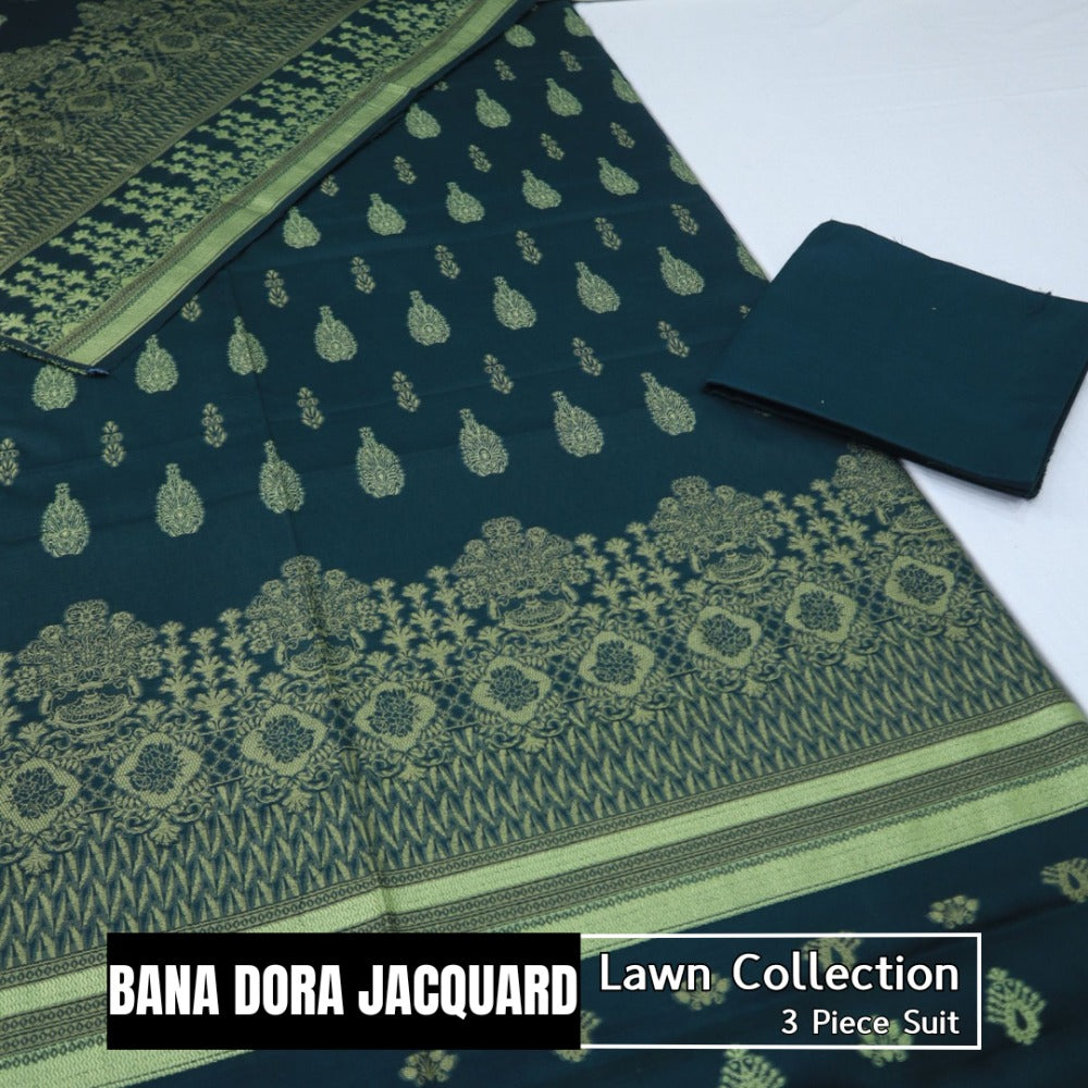 Bana Dora Jacquard Lawn by Meko Textile (1631-012)