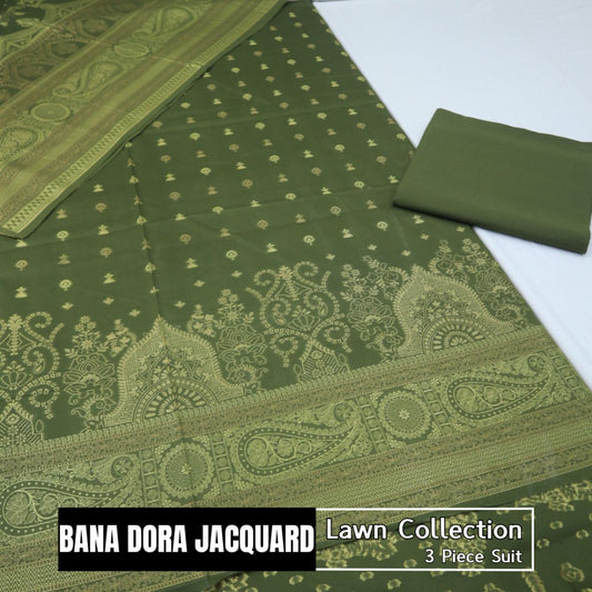 Bana Dora Jacquard Lawn by Meko Textile (1631-013)