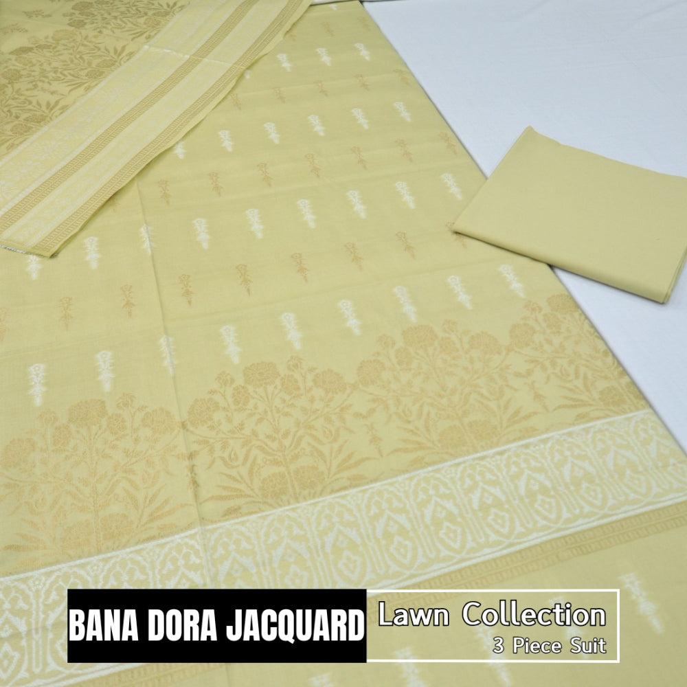 Bana Dora Jacquard Lawn by Meko Textile (1631-015)