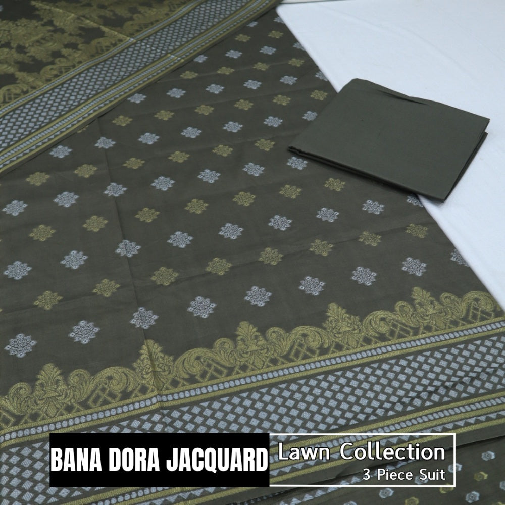 Bana Dora Jacquard Lawn by Meko Textile (1631-025)
