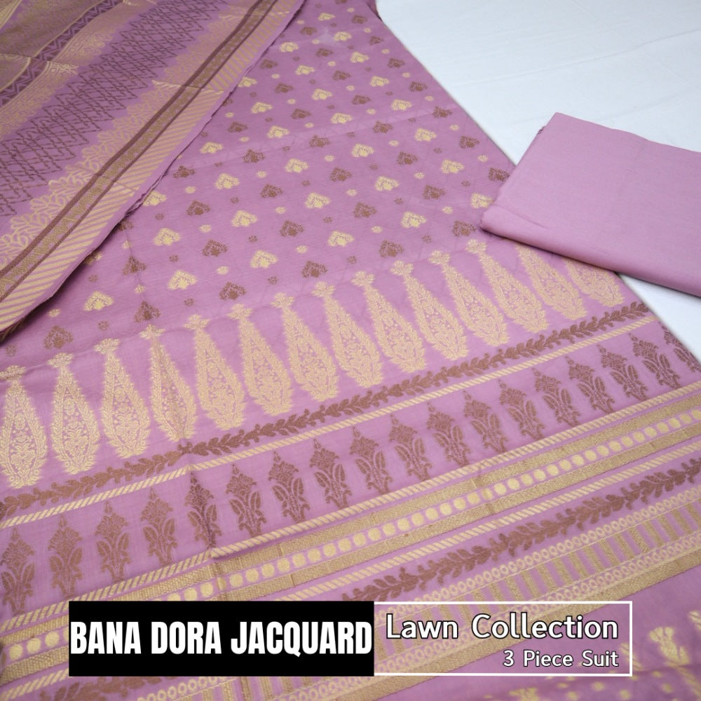 Bana Dora Jacquard Lawn by Meko Textile (1631-027)