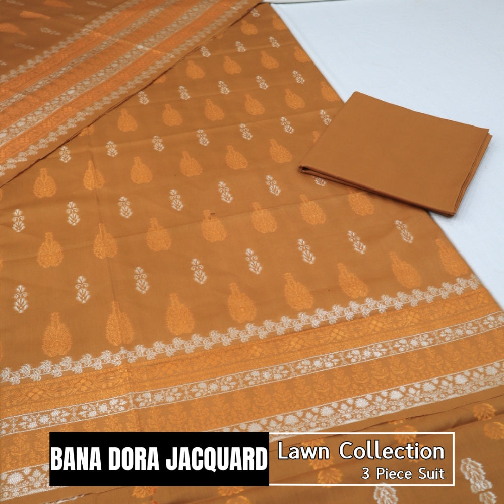 Bana Dora Jacquard Lawn by Meko Textile (1631-034)