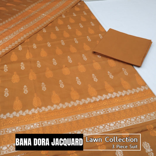 Bana Dora Jacquard Lawn by Meko Textile (1631-034)