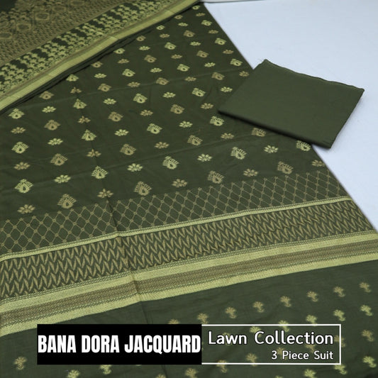 Bana Dora Jacquard Lawn by Meko Textile (1631-043)