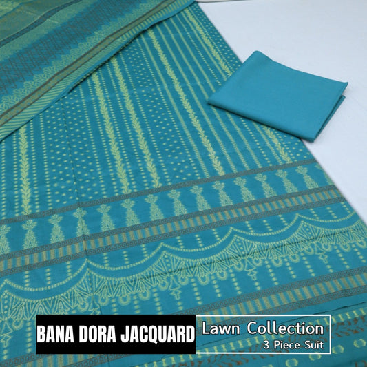 Bana Dora Jacquard Lawn by Meko Textile (1631-054)