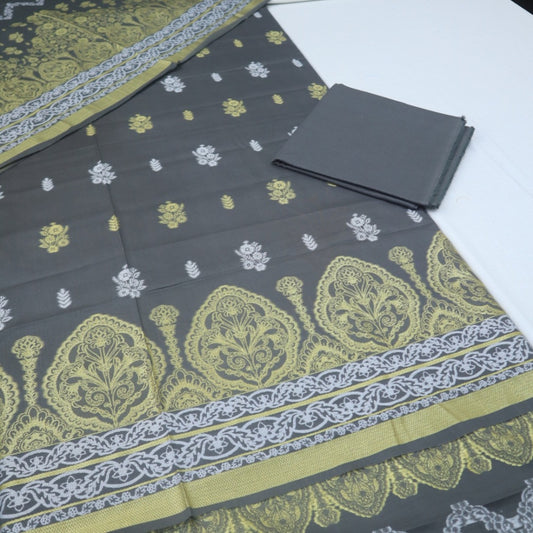 Bana Dora Jacquard Lawn by Meko Textile (1631-056)