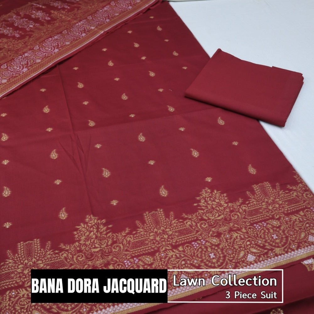 Bana Dora Jacquard Lawn by Meko Textile (1631-058)