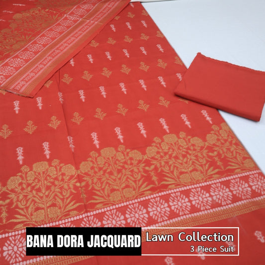 Bana Dora Jacquard Lawn by Meko Textile (1631-065)