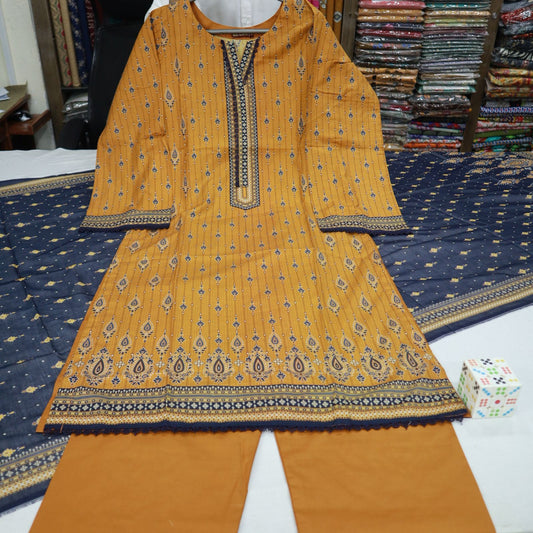Bin Saeed Printed Lawn Stitch (1667-007)