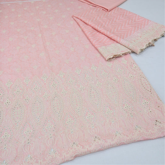 Dhaga Kari EMB Lawn by HZ (1670-003)