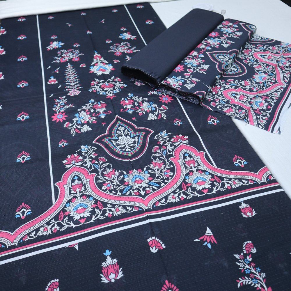 Digital Bana Dora Lawn Dupatta (1677-003)