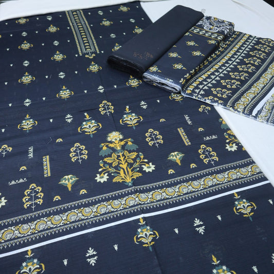 Digital Bana Dora Lawn Dupatta (1677-016)