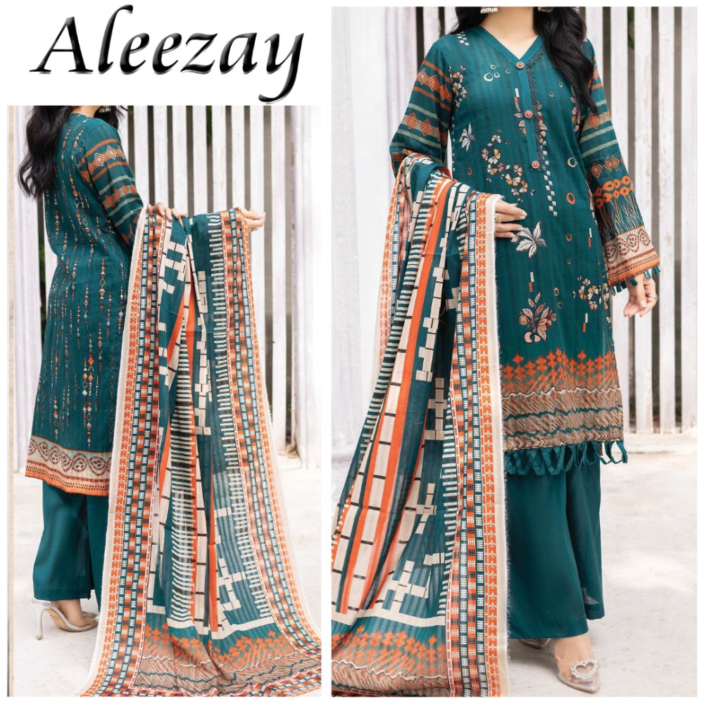 Aleezay Bana Dora Lawn 3 Piece (1678-010)