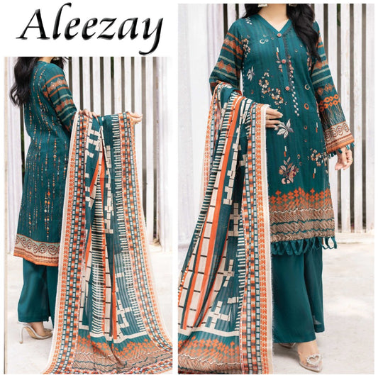 Aleezay Bana Dora Lawn 3 Piece (1678-010)
