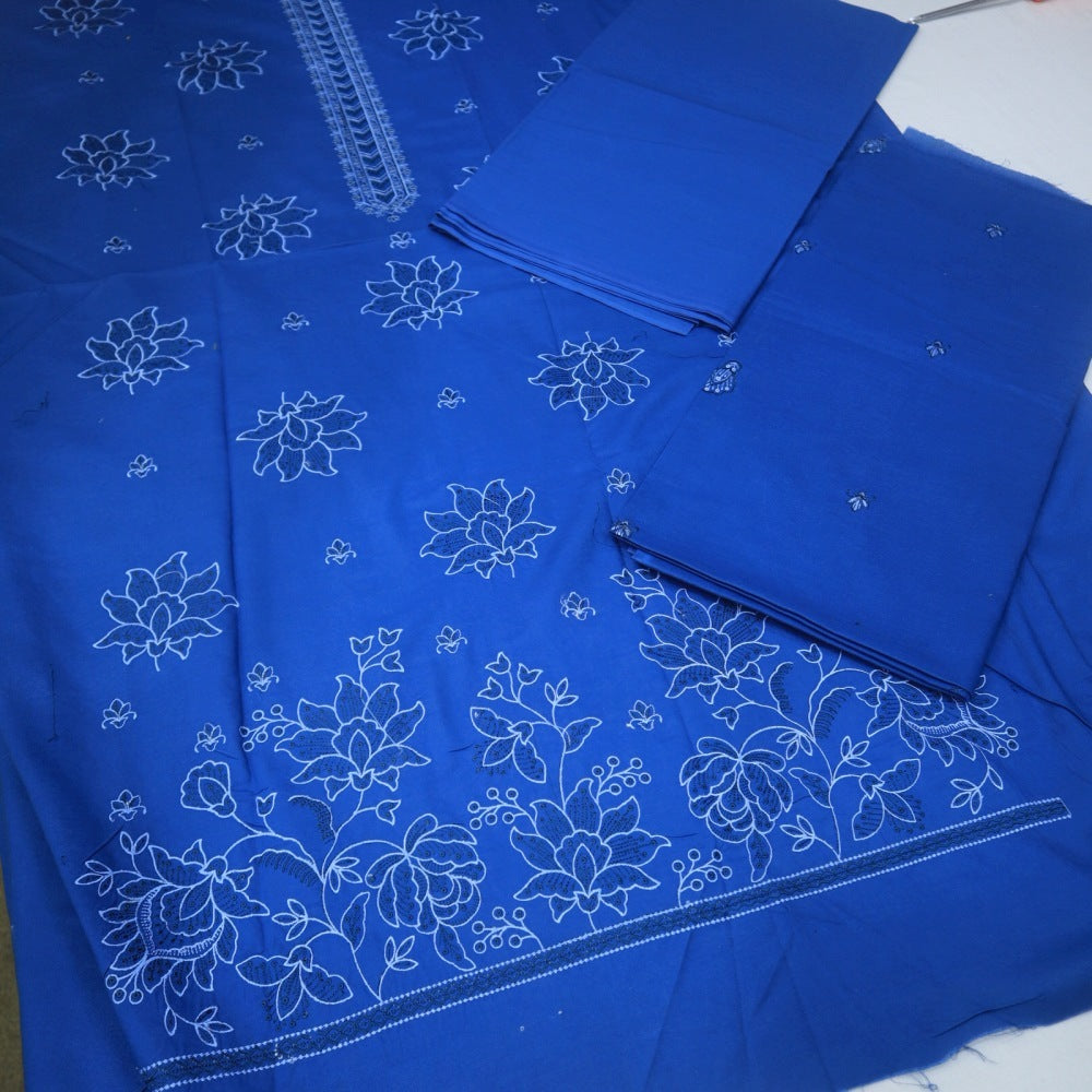 Cotton Lawn Double Head EMB (1682-005)
