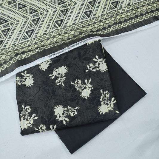 Safina Doriya Lawn 3 Piece (1692-004)