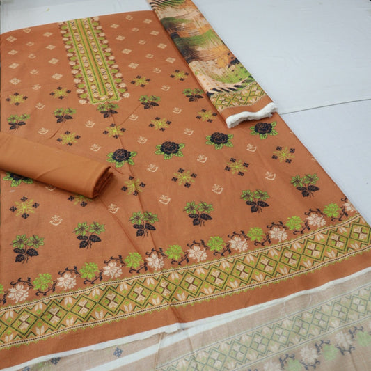 Doriya Lawn 3 Piece by Meko (1704-002)