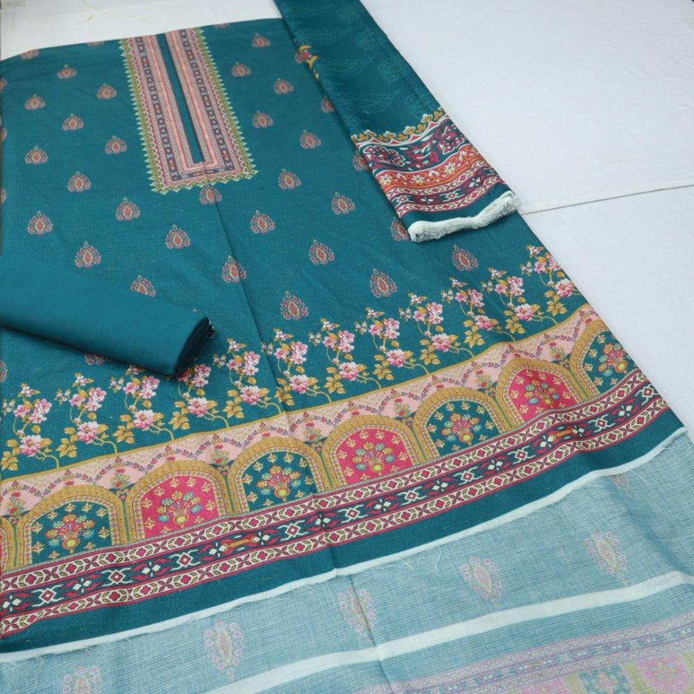 Doriya Lawn 3 Piece by Meko (1704-003)
