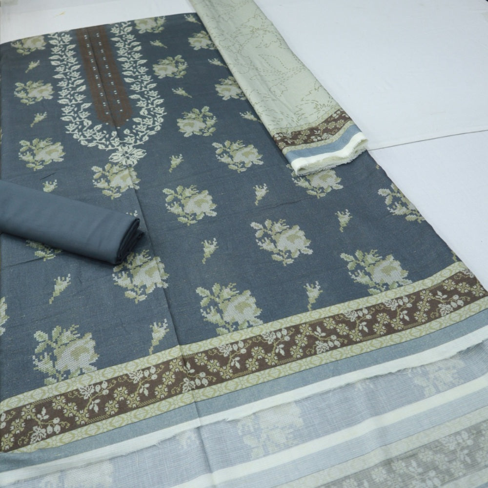 Doriya Lawn 3 Piece by Meko (1704-009)