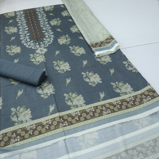 Doriya Lawn 3 Piece by Meko (1704-009)
