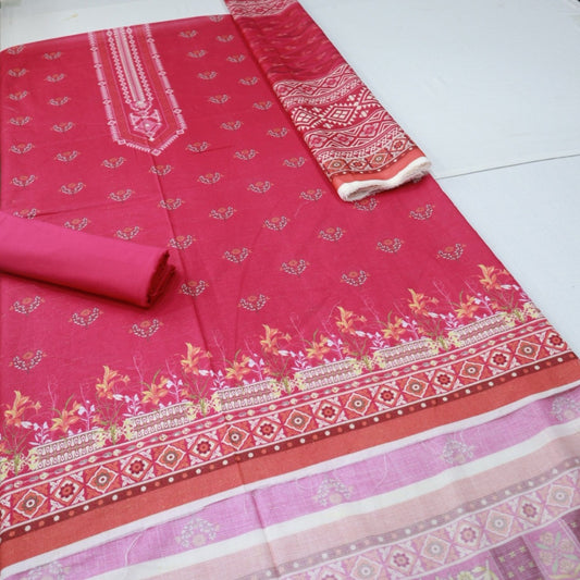 Doriya Lawn 3 Piece by Meko (1704-011)