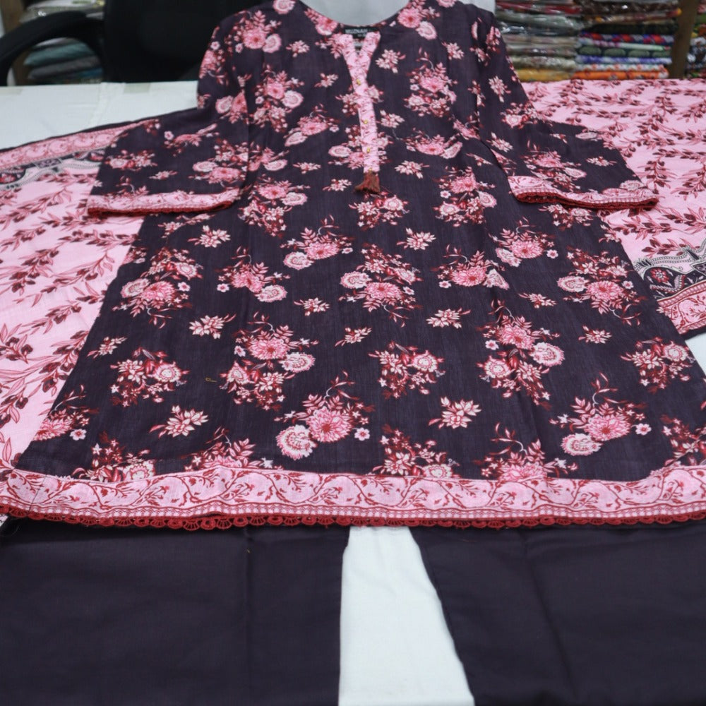 Doriya Lawn 3 Piece Stitch (1705-012)