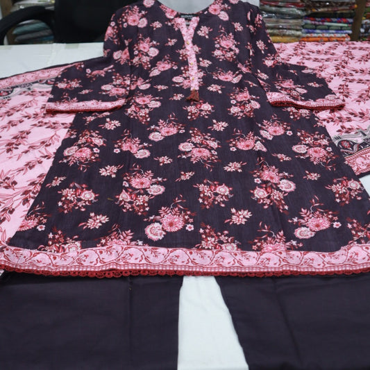 Doriya Lawn 3 Piece Stitch (1705-012)