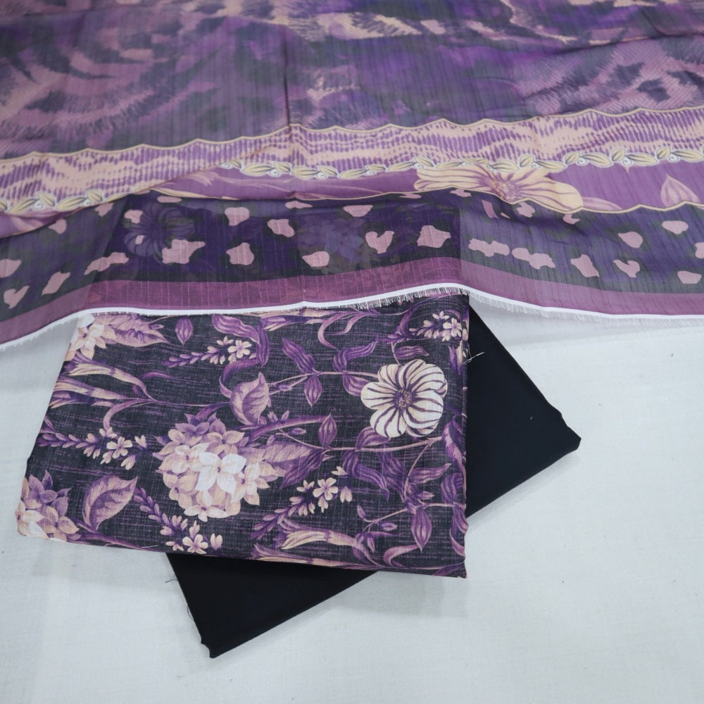Hafiz Doriya Lawn 3 Piece (1707-007)