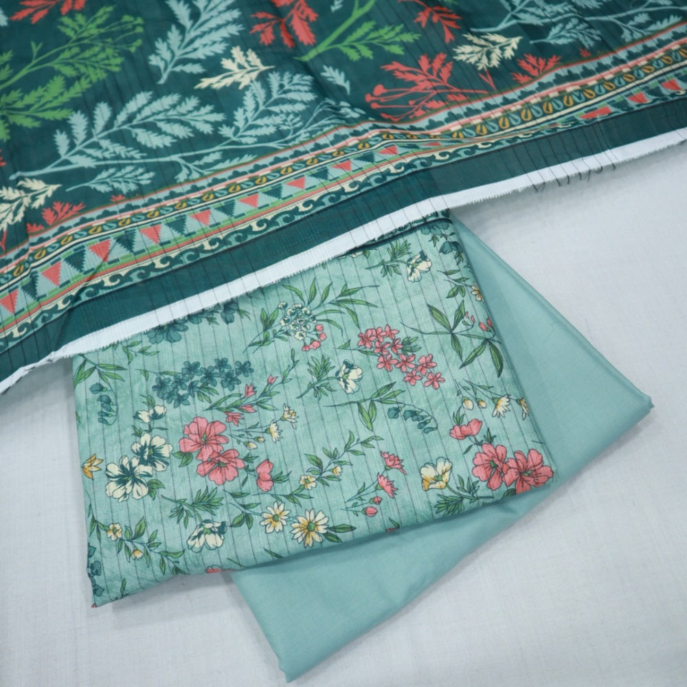 Hafiz Doriya Lawn 3 Piece (1707-011)