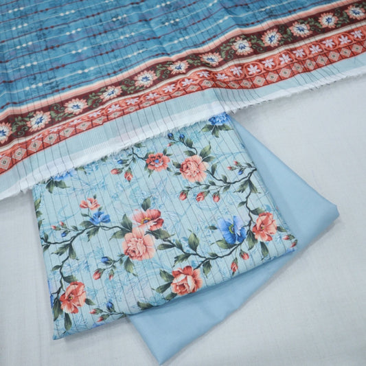 Hafiz Doriya Lawn 3 Piece (1707-013)