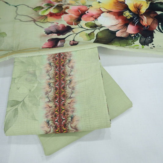 Dynasty Doriya Lawn 3 Piece (1710-004)