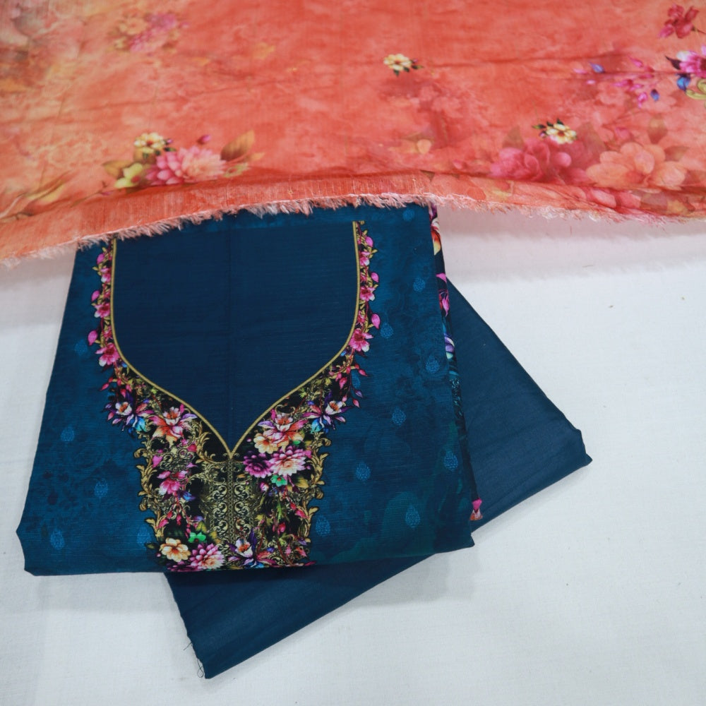 Dynasty Doriya Lawn 3 Piece (1710-010)