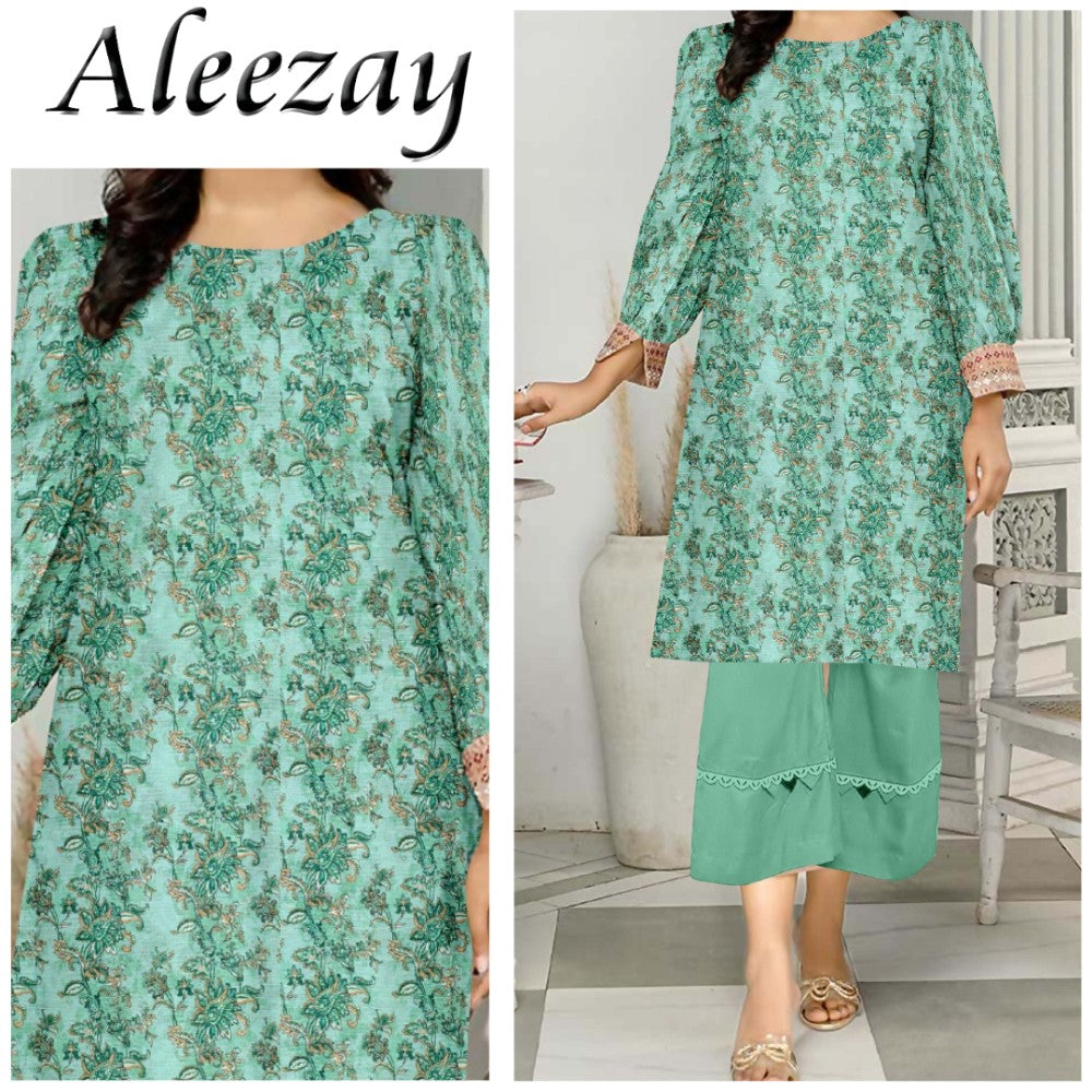 Aleezay Bana Bora Lawn 2 Piece (1713-008)