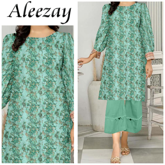 Aleezay Bana Bora Lawn 2 Piece (1713-008)