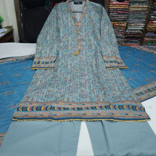 Safina Lawn 3 Piece Stitch (1719-010)