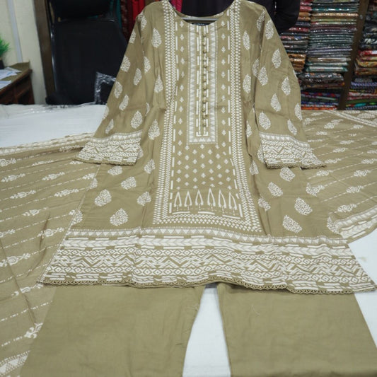 Safina Lawn 3 Piece Stitch (1719-012)