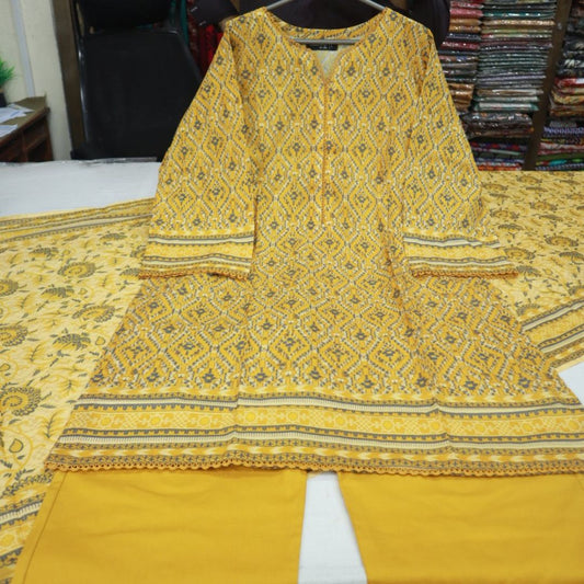Safina Lawn 3 Piece Stitch (1719-015)