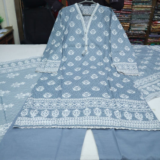 Safina Lawn 3 Piece Stitch (1719-019)