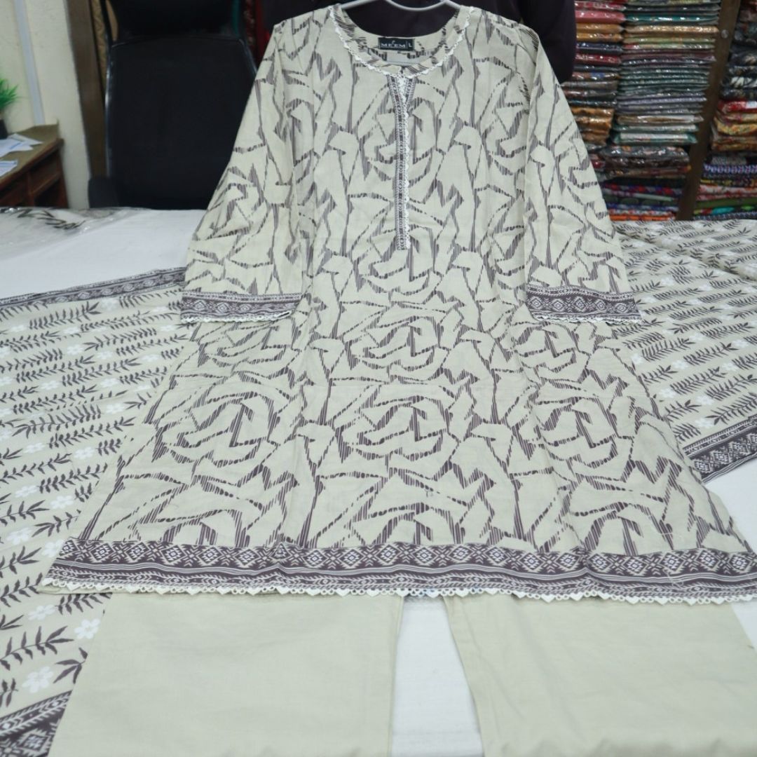 Safina Lawn 3 Piece Stitch (1719-028)