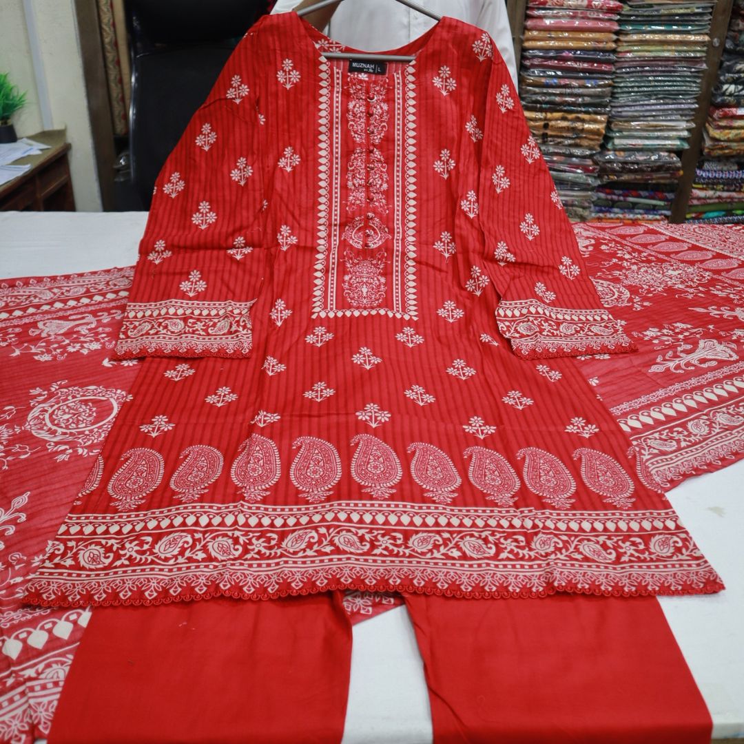 Safina Lawn 3 Piece Stitch (1719-030)