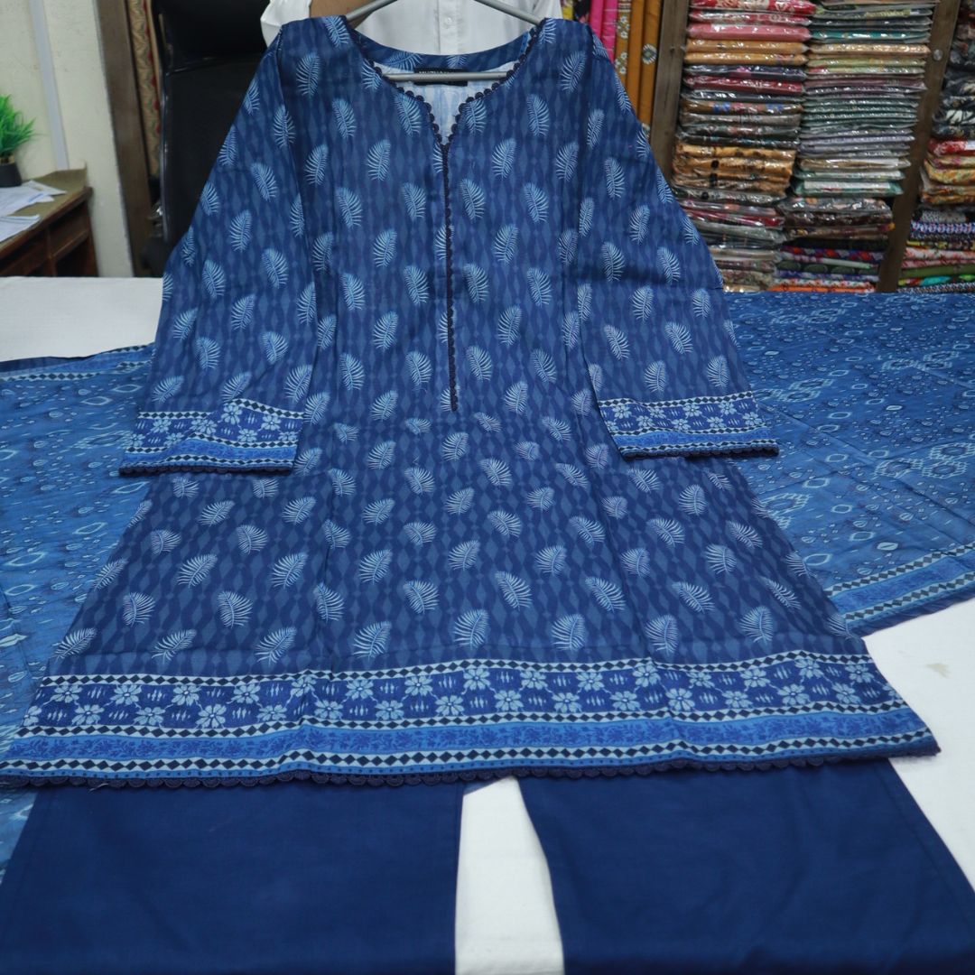 Safina Lawn 3 Piece Stitch (1719-032)