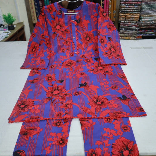 Bin Samad Lawn 2 Piece Stitch (1737-001)