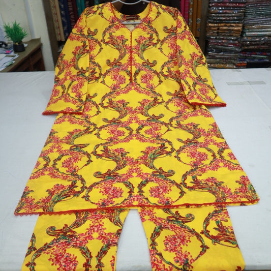 Bin Samad Lawn 2 Piece Stitch (1737-005)